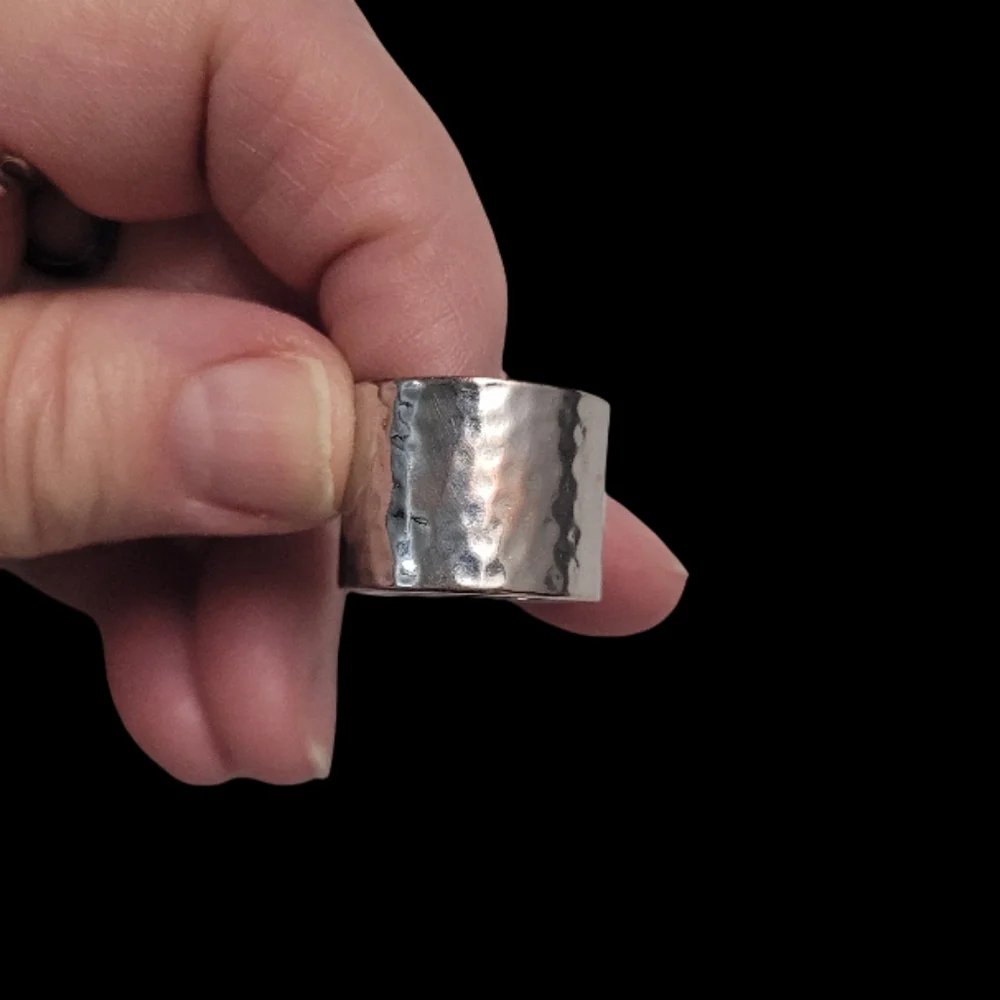 Charming Charlie Silver Wearable Tech Ring